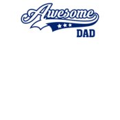 Awesome Dad Blue
