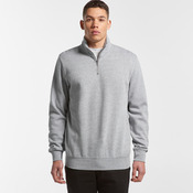 AS Colour - Stencil Half Zip Crew